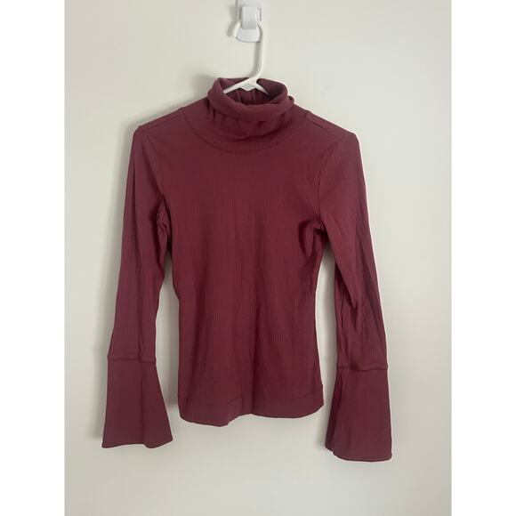 Free People Intimately Pink Sydney Layering Top in Smokey Wings Small - Picture 3 of 9